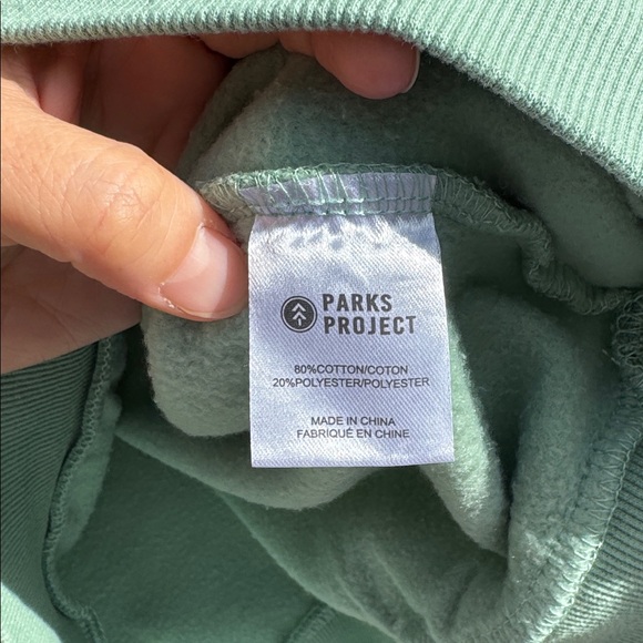 😍 PARKS PROJECT X PEANUTS SNOOPY FLEECE CREW TOP - Picture 10 of 16